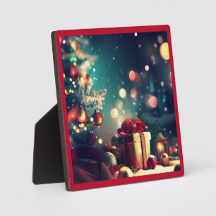 Weihnachtsdekorationen 6 fotoplatte