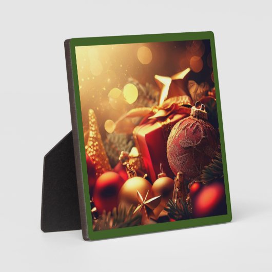 Weihnachtsdekorationen 7 fotoplatte (Vorderseite)