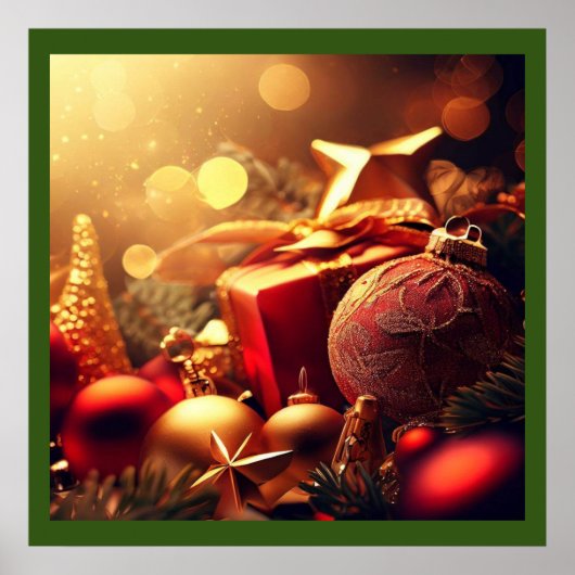 Weihnachtsdekorationen 7 poster (Vorne)