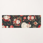Weihnachtsdekorationen, Blätter, Blume Yogamatte (Rückseite (Horizontal))