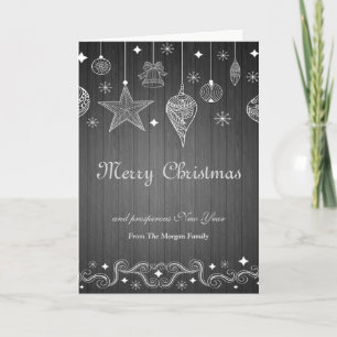 Weihnachtsdekorationen, Frohe Weihnachten - Person