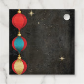 Weihnachtsdekorationen Geschenkanhänger (Rückseite)