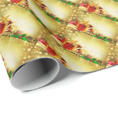 Weihnachtsdekorationen Geschenkpapier (Rolleneckpunkt)