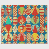 Weihnachtsdekorationen Geschenkpapier (Flach)