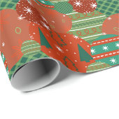 Weihnachtsdekorationen Geschenkpapier (Rolleneckpunkt)