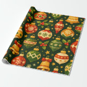 Weihnachtsdekorationen Geschenkpapier (Ungerollt)