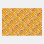 Weihnachtsdekorationen Geschenkpapier Set (Vorderseite 2)