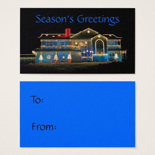 Weihnachtsdekorationen Geschenktasten (Vorne & Hinten)