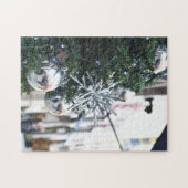 Weihnachtsdekorationen in London, England Puzzle (Horizontal)