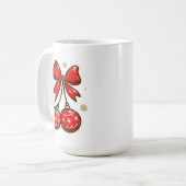 Weihnachtsdekorationen Kaffeetasse (Vorderseite Links)
