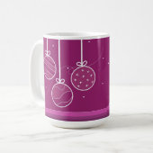 Weihnachtsdekorationen Kaffeetasse (Vorderseite Links)