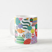 Weihnachtsdekorationen Kaffeetasse (Vorderseite Links)