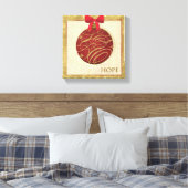 Weihnachtsdekorationen Leinwanddruck (Insitu (Schlafzimmer))