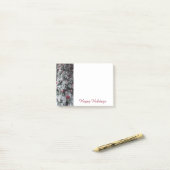 Weihnachtsdekorationen nach der Weihnachtsfeier Post-it Klebezettel (Auf Schreibtisch)