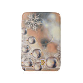 Weihnachtsdekorationen Ornamente Badematte (Vorderseite Vertikal)