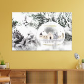 Weihnachtsdekorationen Ornamente Leinwanddruck (Insitu (Wohnzimmer))