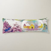 Weihnachtsdekorationen Ornamente Seitenschläferkissen (Rückseite)