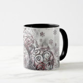 Weihnachtsdekorationen Ornamente Tasse (VorderseiteRechts)