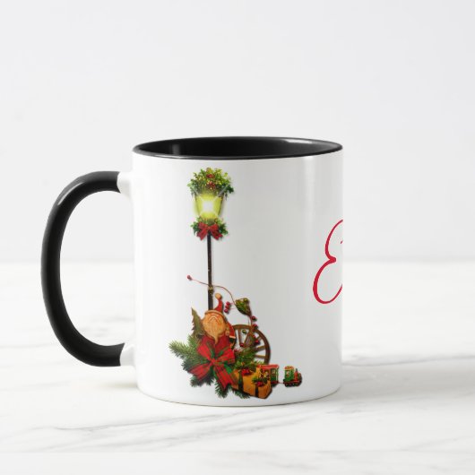 Weihnachtsdekorationen Ornamente Tasse (Links)
