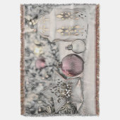 Weihnachtsdekorationen Ornamente Tischset Decke (Vorderseite Vertikal)