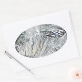 Weihnachtsdekorationen Ovaler Aufkleber (Umschlag)