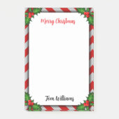 Weihnachtsdekorationen Post-it Klebezettel (Vorderseite)