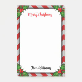 Weihnachtsdekorationen Post-it Klebezettel