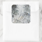 Weihnachtsdekorationen Quadratischer Aufkleber (Tasche)