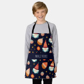 Weihnachtsdekorationen Retro Muster Schürze (Getragen)