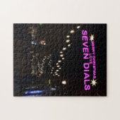 Weihnachtsdekorationen, Seven Dials, London Großbr Puzzle (Horizontal)