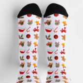 Weihnachtsdekorationen Socken (Oben)