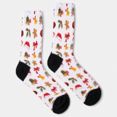 Weihnachtsdekorationen Socken (Rechts)