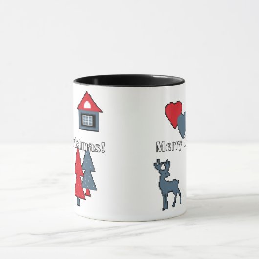 Weihnachtsdekorationen Tasse (Zentrum)