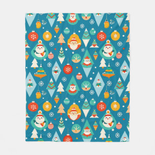 Weihnachtsdekorationen und Feiertagsornamente Fleecedecke