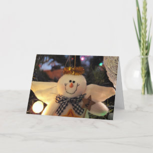 Weihnachtsdekorations-und -verzierungs-Karte Feiertagskarte