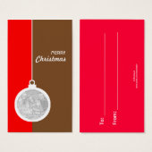 Weihnachtsdekorationsball (Vorne & Hinten)