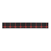 Weihnachtsdekorationsband Ripsband (Vorderseite)