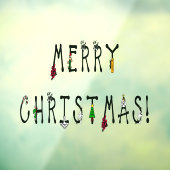 Weihnachtsdekorationsbüro, Zuhause & Store Vinyl Fensteraufkleber (Blatt 3)