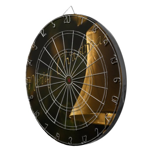 Weihnachtsdekorationsglocke Dartscheibe (Vorderseite rechts)