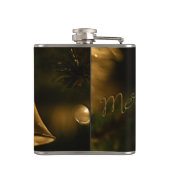 Weihnachtsdekorationsglocke Flachmann (Rückseite)