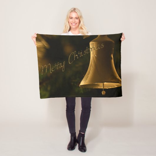 Weihnachtsdekorationsglocke Fleecedecke (Beispiel)