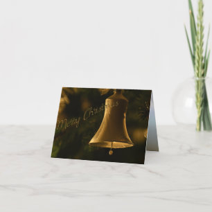 Weihnachtsdekorationsglocke Karte