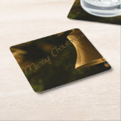 Weihnachtsdekorationsglocke Rechteckiger Pappuntersetzer (angewinkelt)