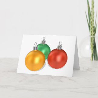 Weihnachtsdekorationskarte Feiertagskarte