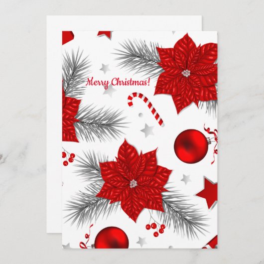 Weihnachtsdekorationsmuster (Vorne/Hinten)