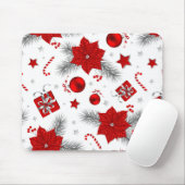 Weihnachtsdekorationsmuster Mousepad (Mit Mouse)
