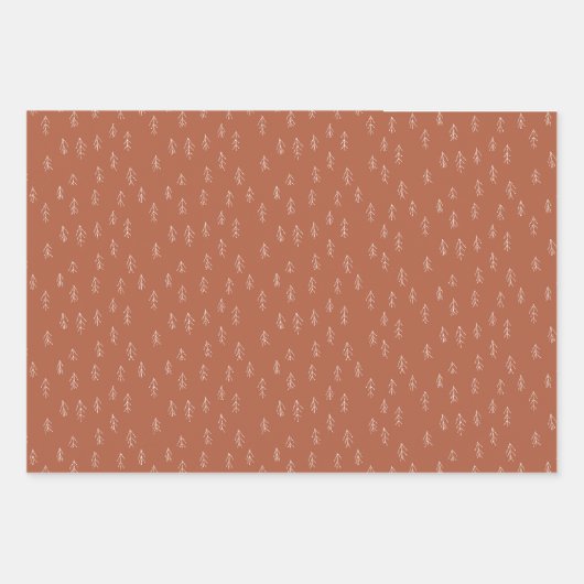 Weihnachtsdekorationspapier Geschenkpapier Set (Vorderseite 2)