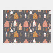 Weihnachtsdekorationspapier Geschenkpapier Set (Vorderseite)