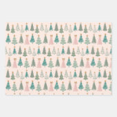 Weihnachtsdekorationspapier Geschenkpapier Set (Vorderseite)