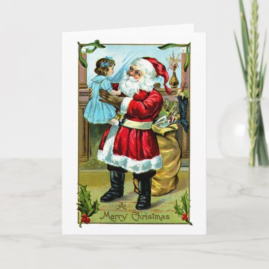 Weihnachtsdelite Feiertagskarte (Vorderseite)